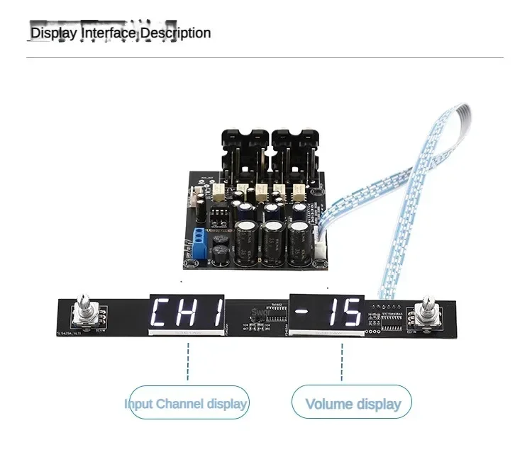 MUSES72320 regolatore del Volume del livello anteriore amplificatore remoto HIFI Preamp