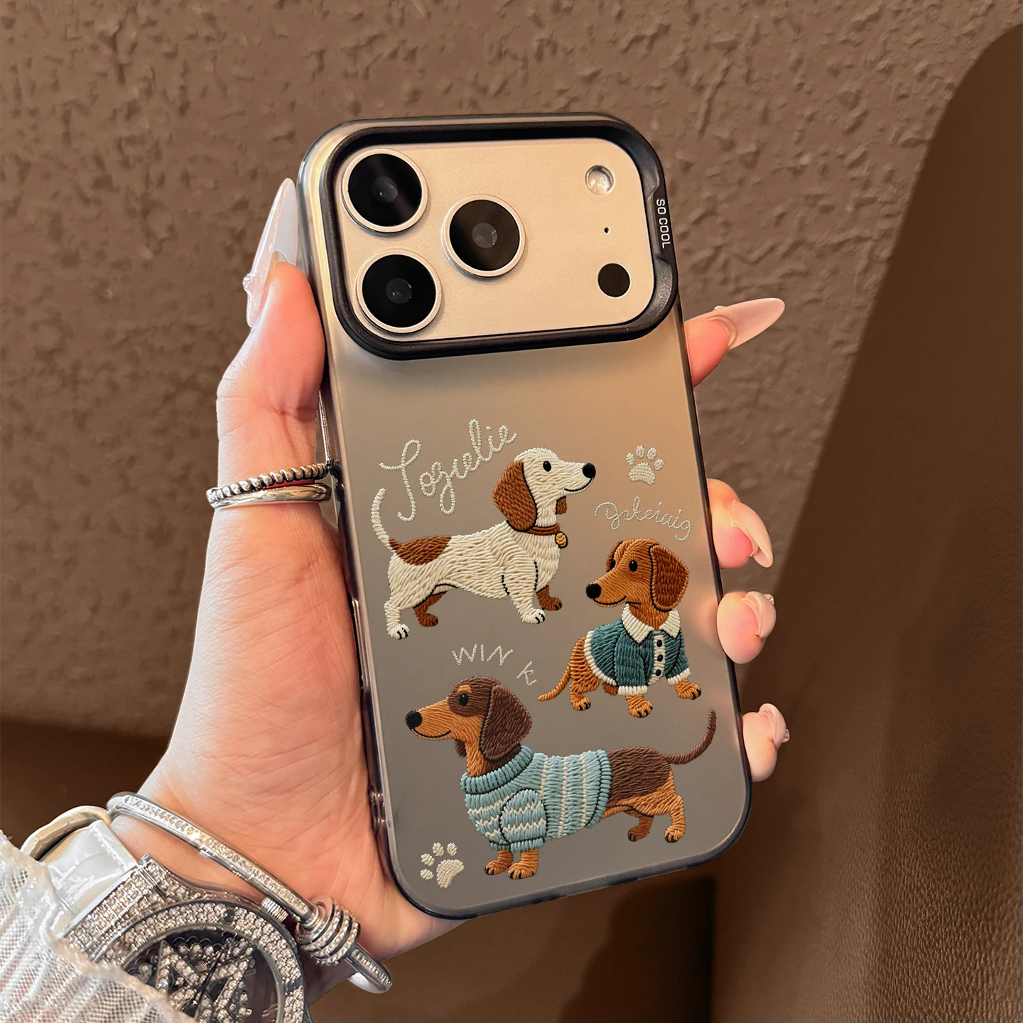 New Dachshund Dog Phone Case for Oppo Realme 15 14 13 12 11 10 9i 8i C75 C65 C63 C55 C53 C35 C33 C20 C21Y C15 C21 Pro Plus 4G 5G