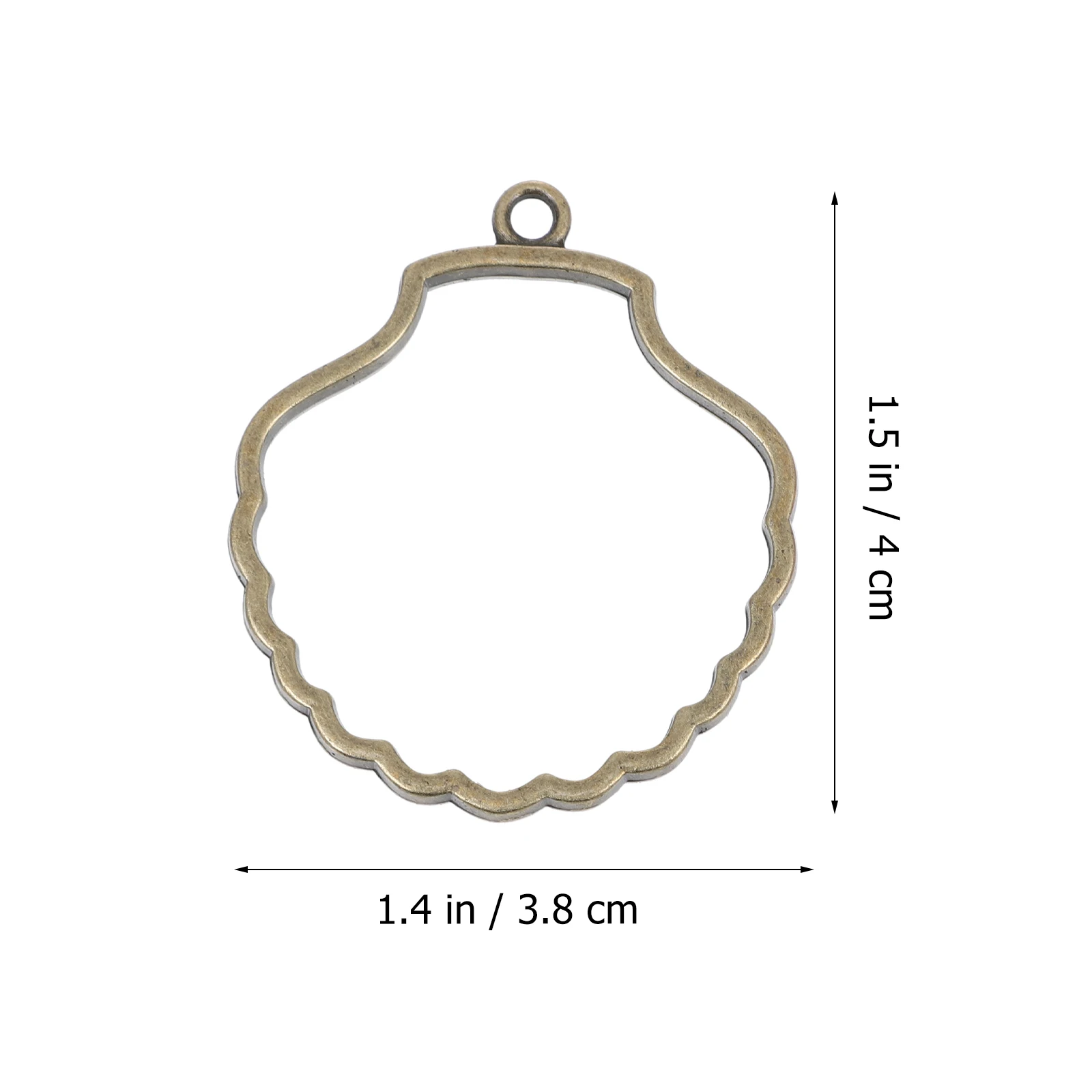 

Alloy Border Jewelry Jewellery Making Pendants Open Bezels Charm Supplies Frames