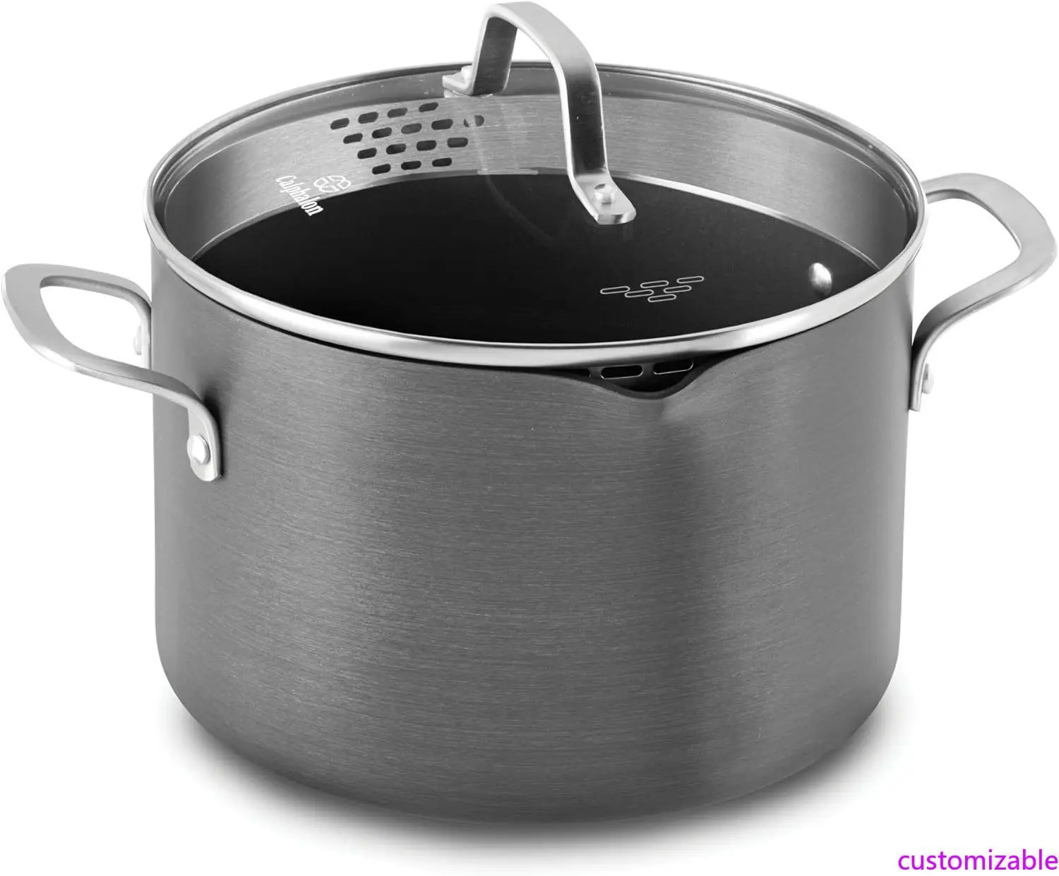 

6-Quart Nonstick Calpahlon Classic Stockpot with Lid