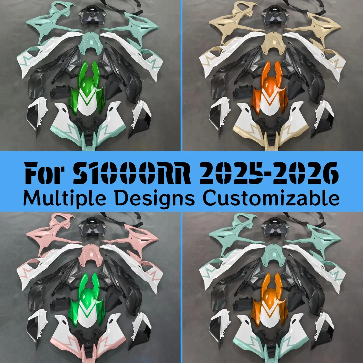 Aftermarket Parts Fairings for S 1000RR 2025 2026 Motorcycle ABS Injection Molded Fairing Kit S1000RR 25 26
