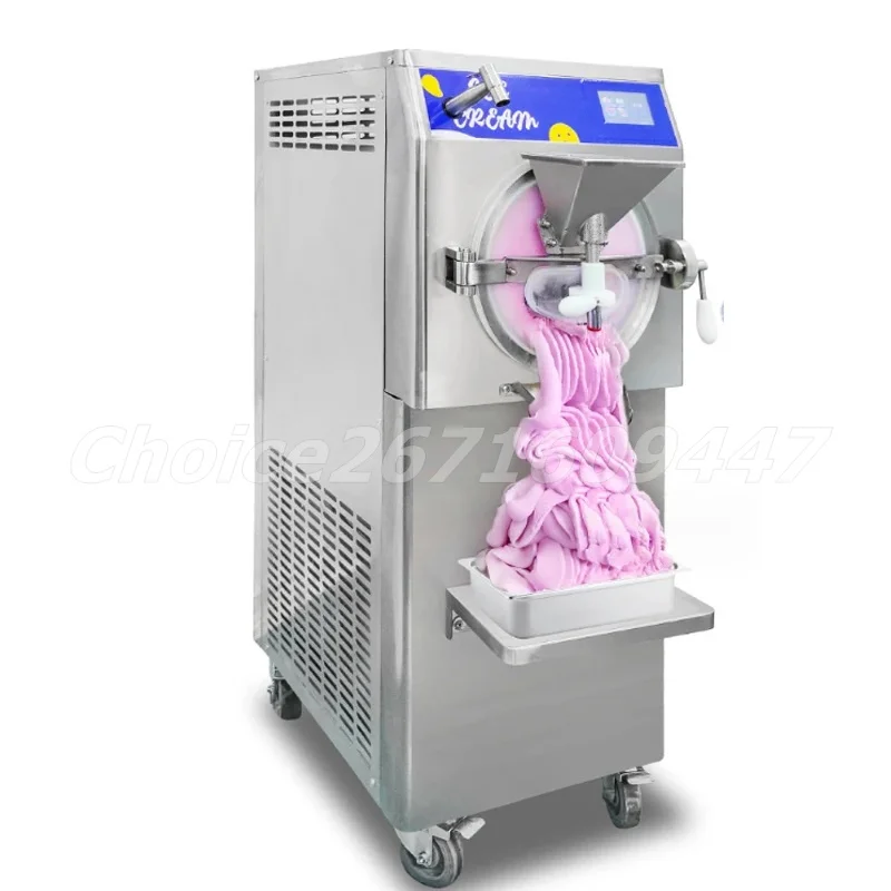 

Commercial 48l/H Hard Ice Cream Machine Big Capacity 20 L Cold Gelato Sundae Freezer Automatic Benchtop Gelato