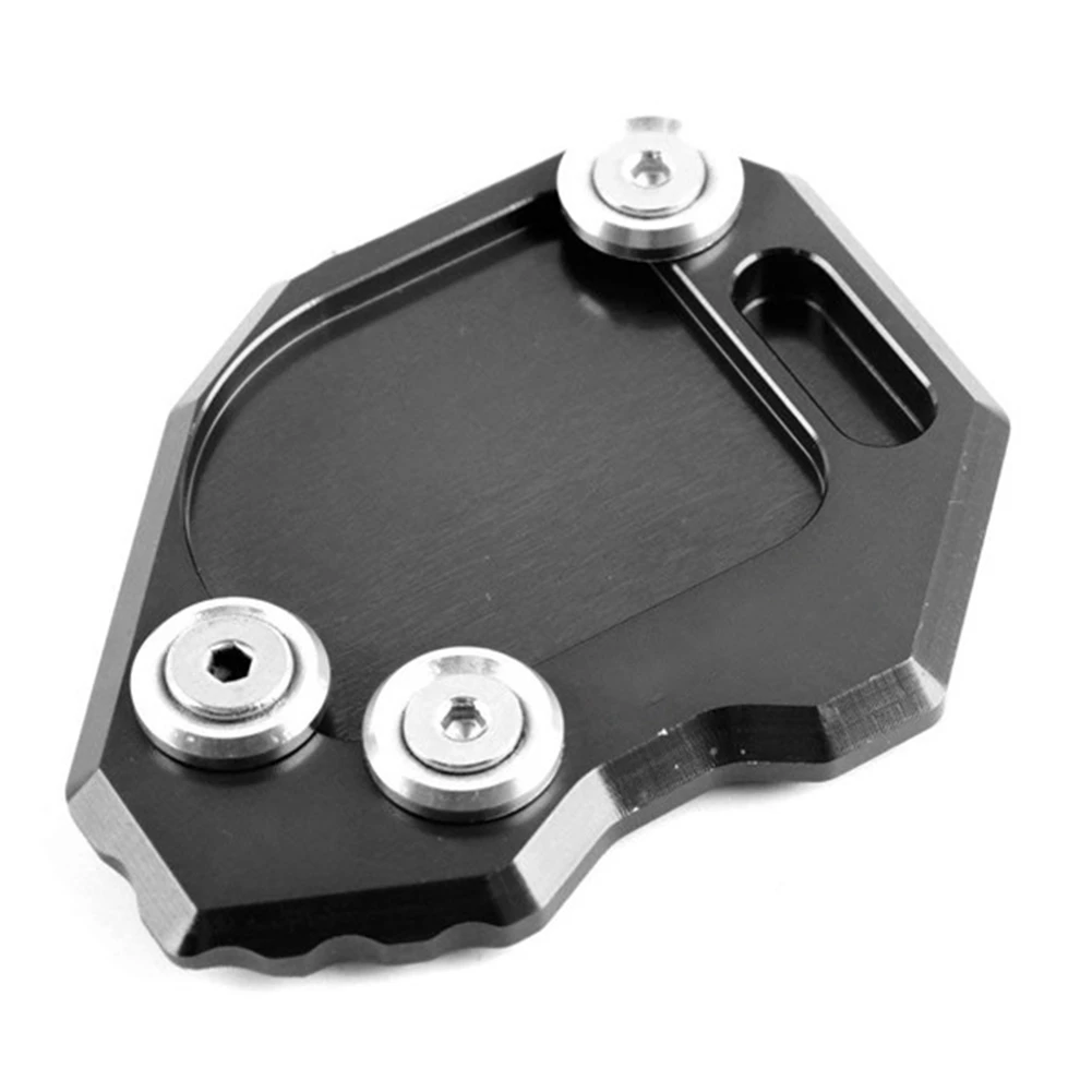 Customer Favorite Motorcycle Kickstand Plate Support Pad Side Stand Cover Enlarger Pate Pad For BMW- F800GS F800 F 800 GS 2008-2