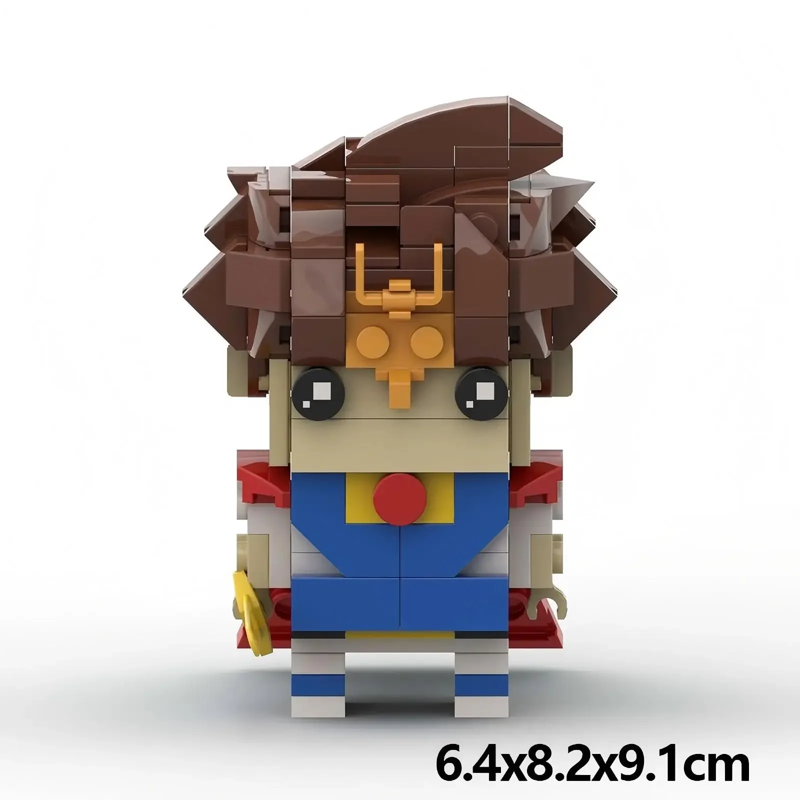

Demon Hero Fighter Brickheadz Модель DIY Бог Детская игрушка Подарок на день рождения MOC Классический японский аниме Фильм Фигурка Строительные блоки