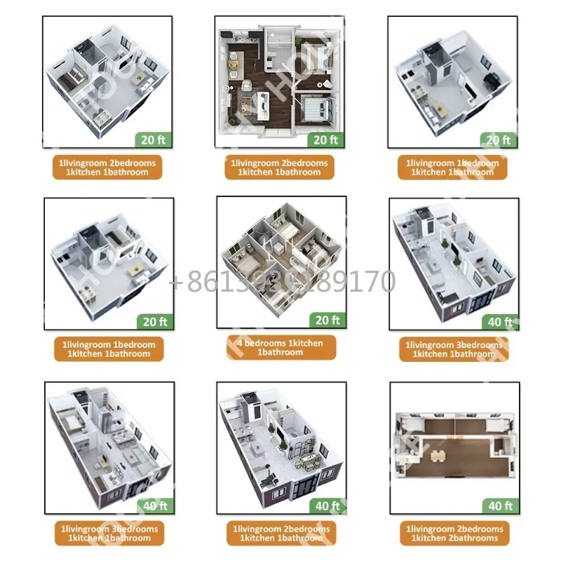 Luxury Villas Detachable Small Factory Direct Sales Extendable Container House Mobile Homes Casa Contenedor