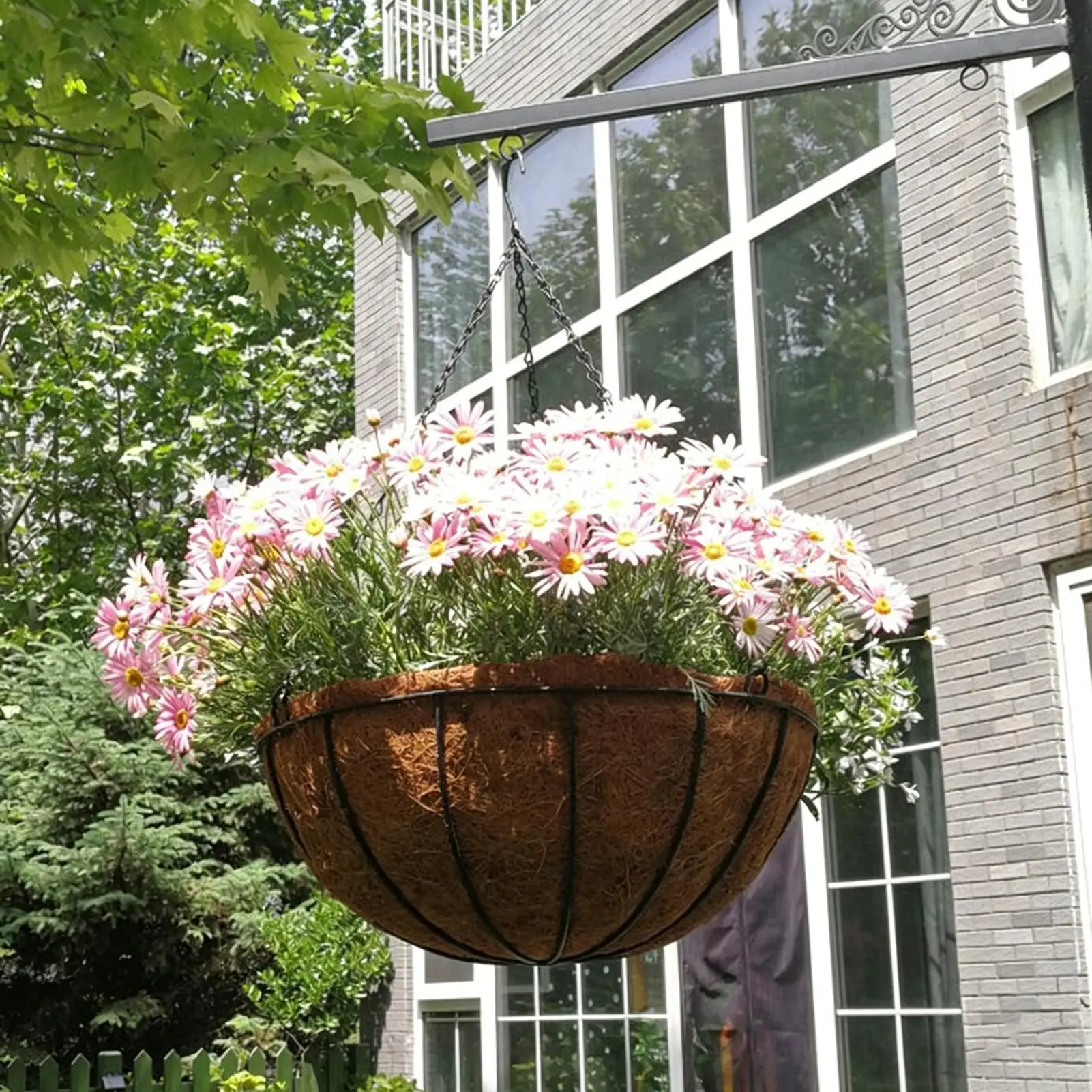 Plant Hangers Outdoor Flower Pot Indoor Ceiling Flower Pot Hanger For Home Office Apartment Living Room Kitchen Balcony Patio