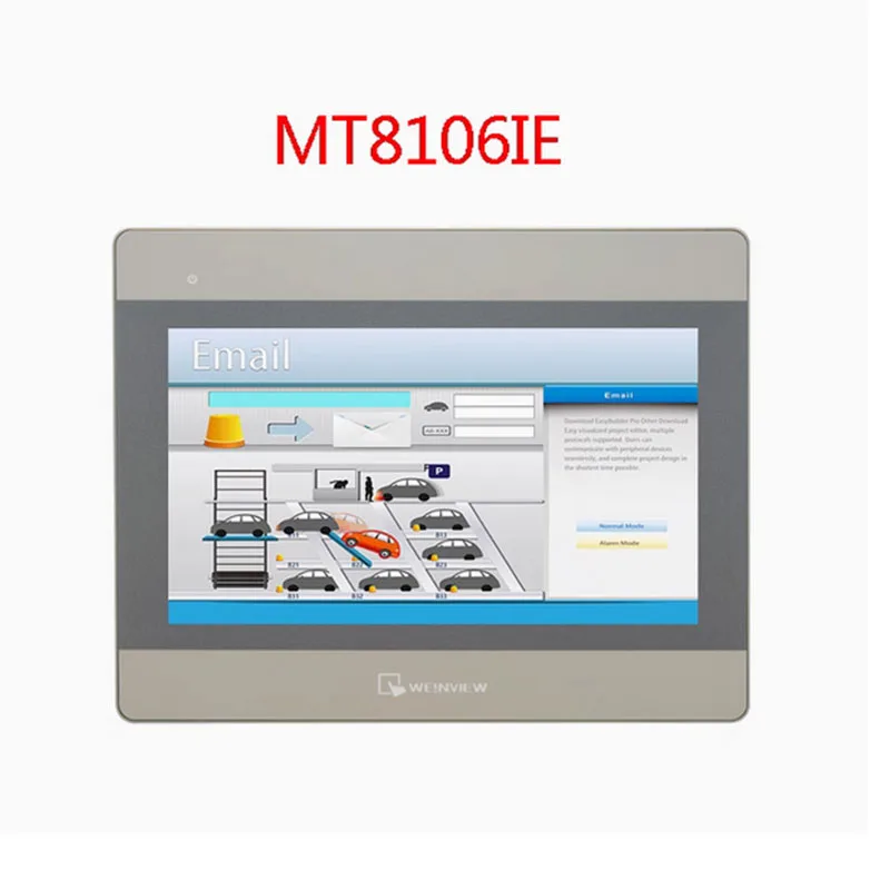 

MT8106IE оригинальный новый 10-дюймовый сенсорный экран Weinview HMI замена MT8102IE, RS485 RS232 программируемый человеческий машинный интерфейс