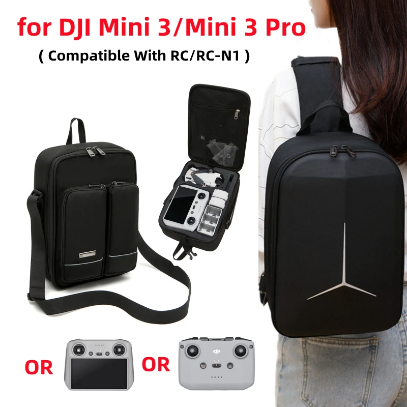 Drone Bag Storage Backpack Messenger Chest Bag Portable Fashion Box for DJI Mini 3 Pro/Mini 3 Shoulder Bag Accessory Case