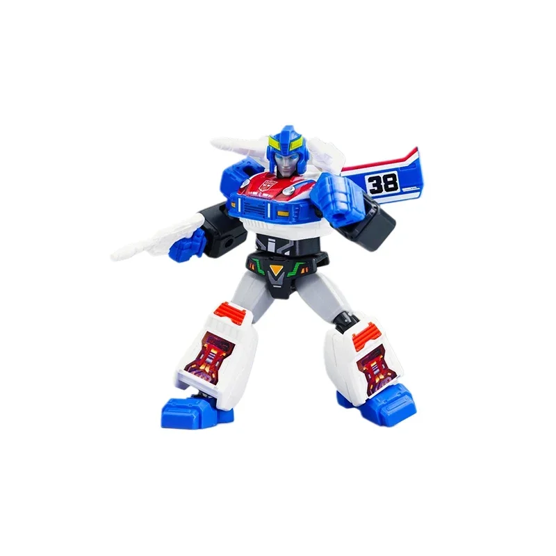 Original Mech Man 40th Animation Movies Peripheral Toys Shockwave Q-version Movable Model Figure Collection Galaxy Vol.4 Gifts