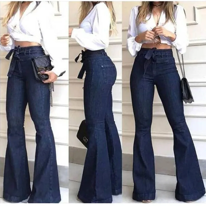 Celana Jeans wanita 2024 untuk Anda set musim gugur longgar kargo ukuran besar Y2k Pakaian Wanita Mode musim gugur pakaian koboi Denim