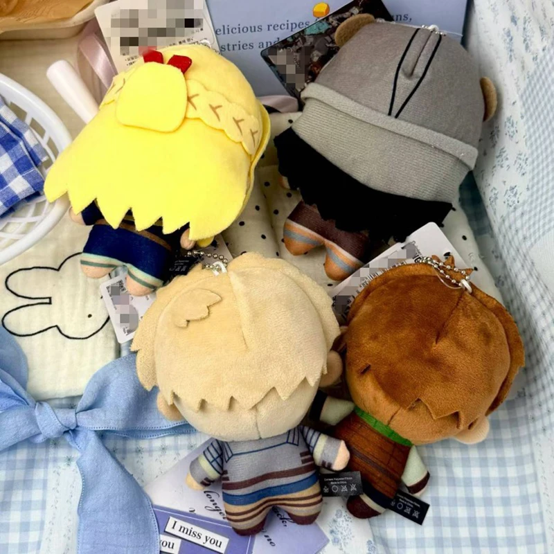 10cm Delicious in Dungeon Plush Doll Marcille Chilchark Laios Touden Senshi Doll Pendant Keychain Toy For Gift
