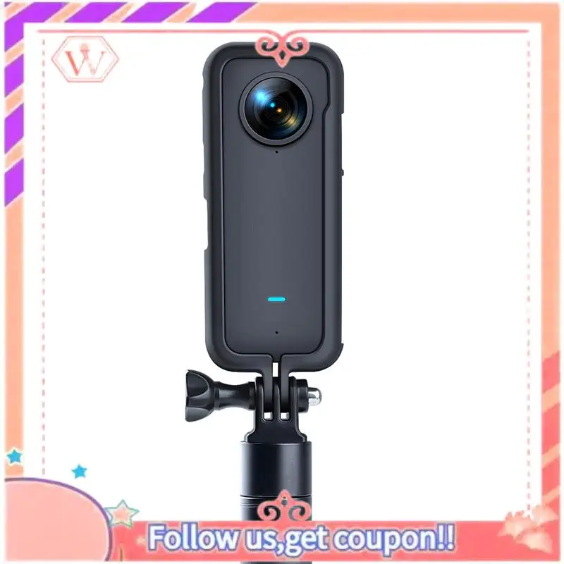 

Upgraded 10X Camera Accessories, Panoramic Camera Frame For Insta360 ONE X2 Camera Metal Protective Frame