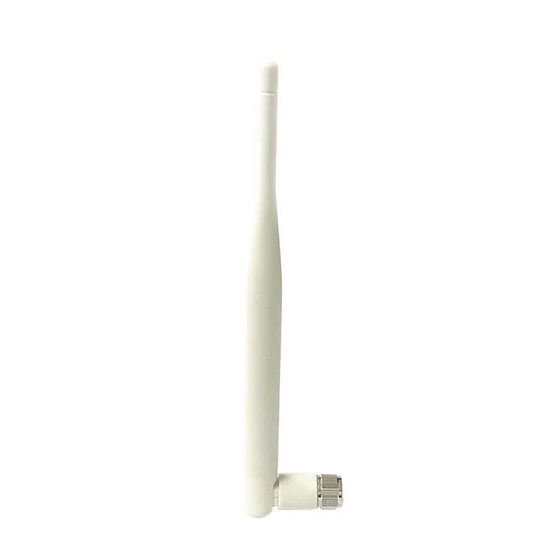1pc Wifi Antenna 2.4GHz 6dBi RP-SMA Male Wireless WLAN White Floding Aerial 19cm for PCI Card Modem Router