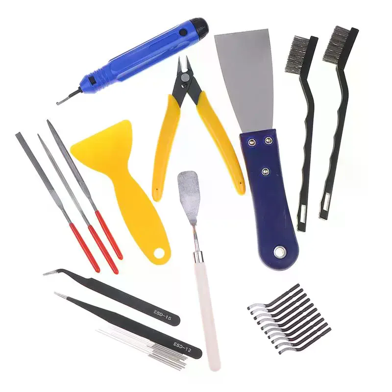 1 Set 3D Printer Tools Kit,3D Printer Accessories For All FDM/SLA Printers Includes Nozzle Cleaning Tools, Removal Scrapers