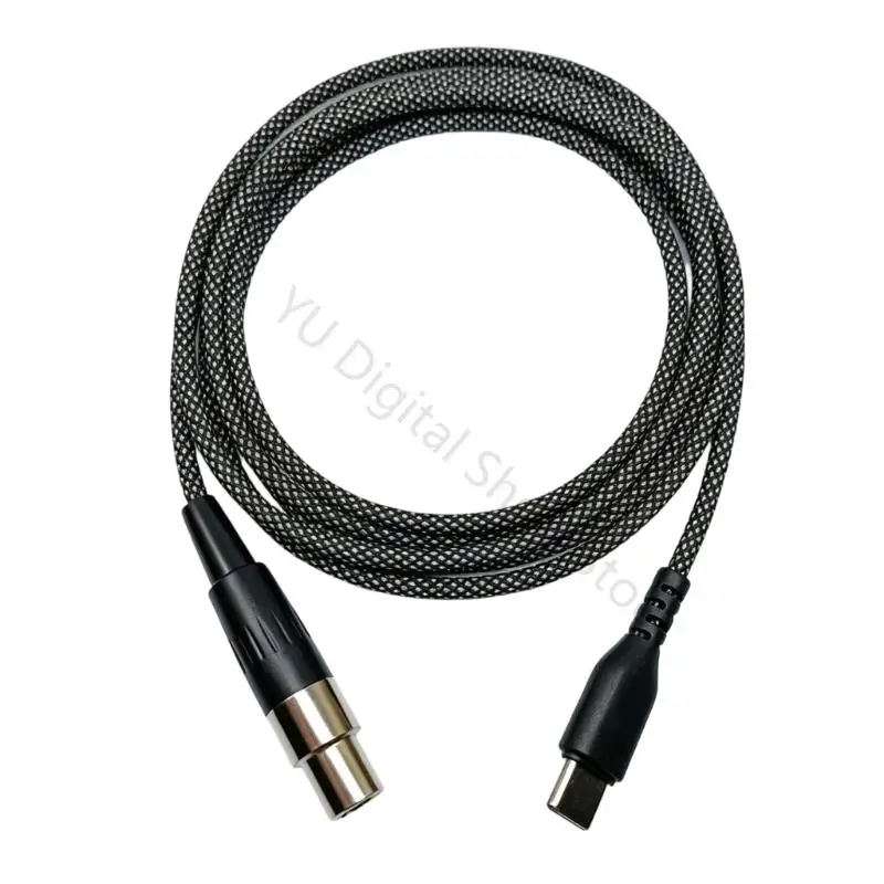 96BA Mini 3-poliges Kopfhörerkabel mit Typ C für Q701 Q702 K702 K712 K240 – Detail 8