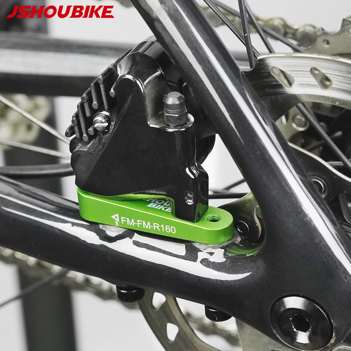 JSHOUBIKE Ultralight Road Bike Disc Brake Flat Mount Bicycle Disc Brake Adapter Alloy Bracket for 140 160mm Rotor Cycling Parts