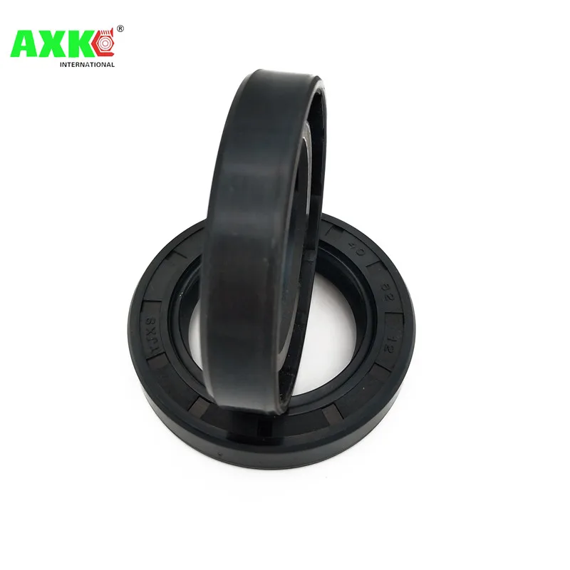 

AXK 20x38x5/7/8/10 Black Nitrile Rubber NBR Spring Double Lip TC Ring Gasket Radial Shaft Skeleton Oil Seal