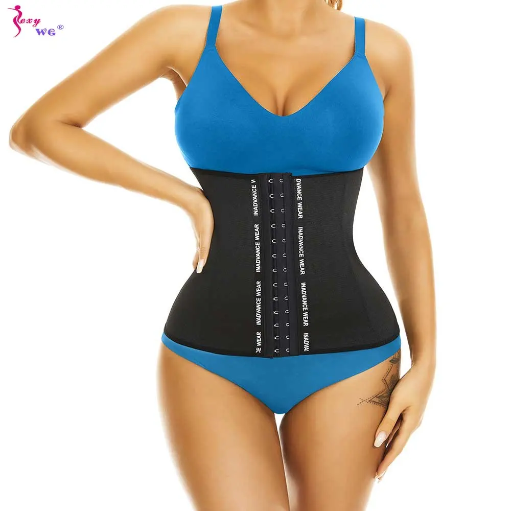 SEXYWG Waist Trainer for Women Weight Loss Waist Cincher Trimmer Belly Control Belt Slimming Wrap Body Shaper Band Sport