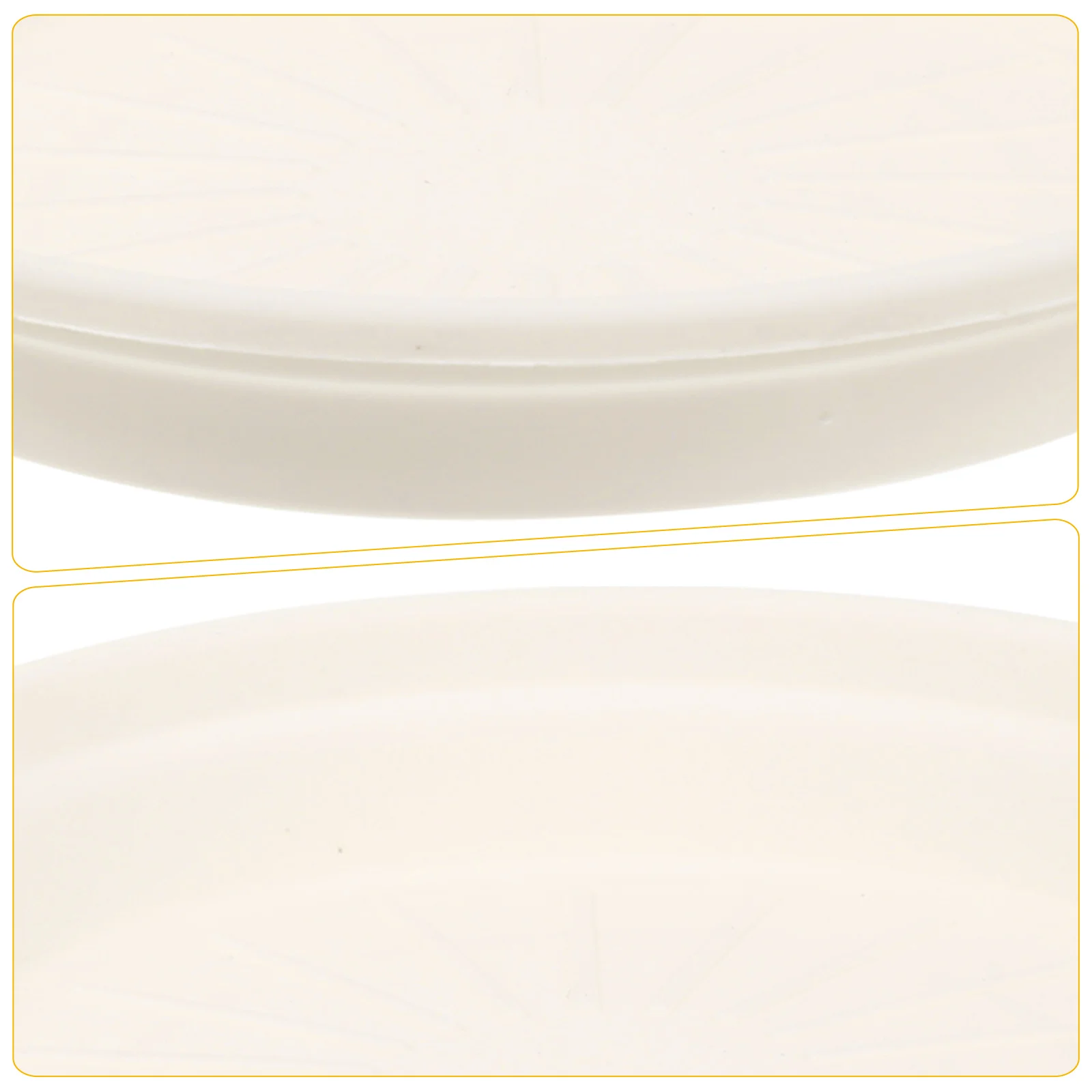 

10 Pcs Tray Round Bottom Plant Pots Indoor Indoors Plastic Drip Pans for Plants