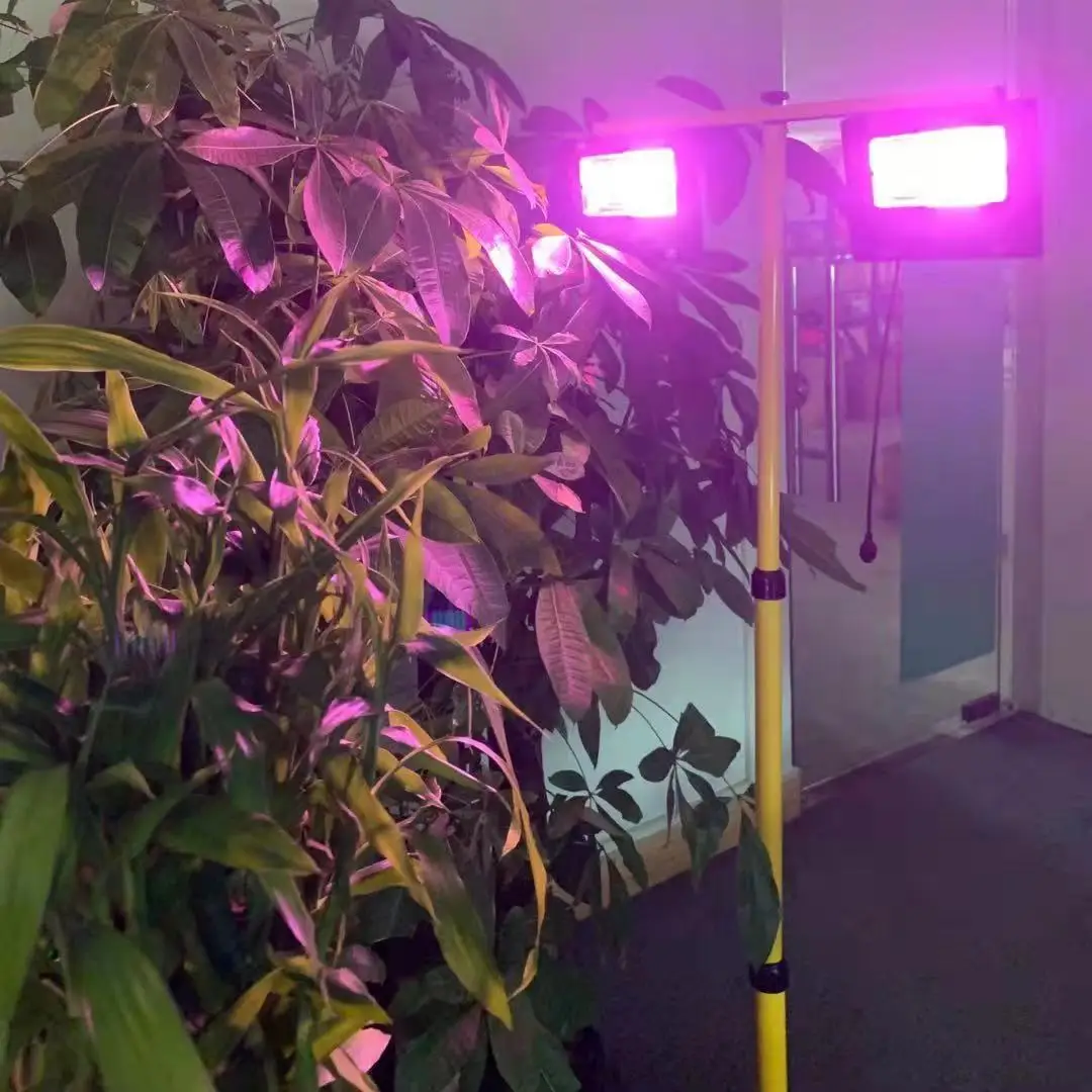 35W Full Spectrum LED Grow Light Solar Power Floodlight Growing Lamp with Remote Waterproof Phytolamp for Outdoor Indoor Plant