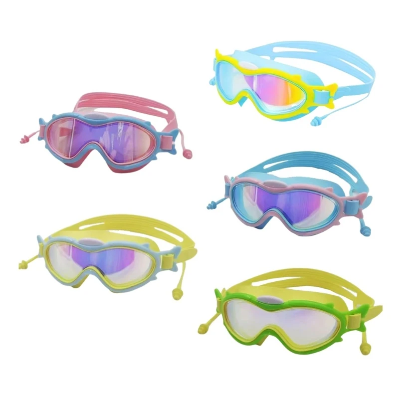 

Swim Goggles for Kid, View Resistant Swimming Goggles 180 Degree Wide View