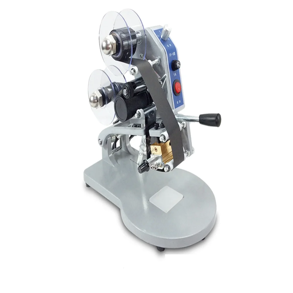 DY-8 Handdruk Lint Coderingsmachine Direct Verwarming Type Productiedatum Stempel Imitatie Inkjet Markering Apparaat