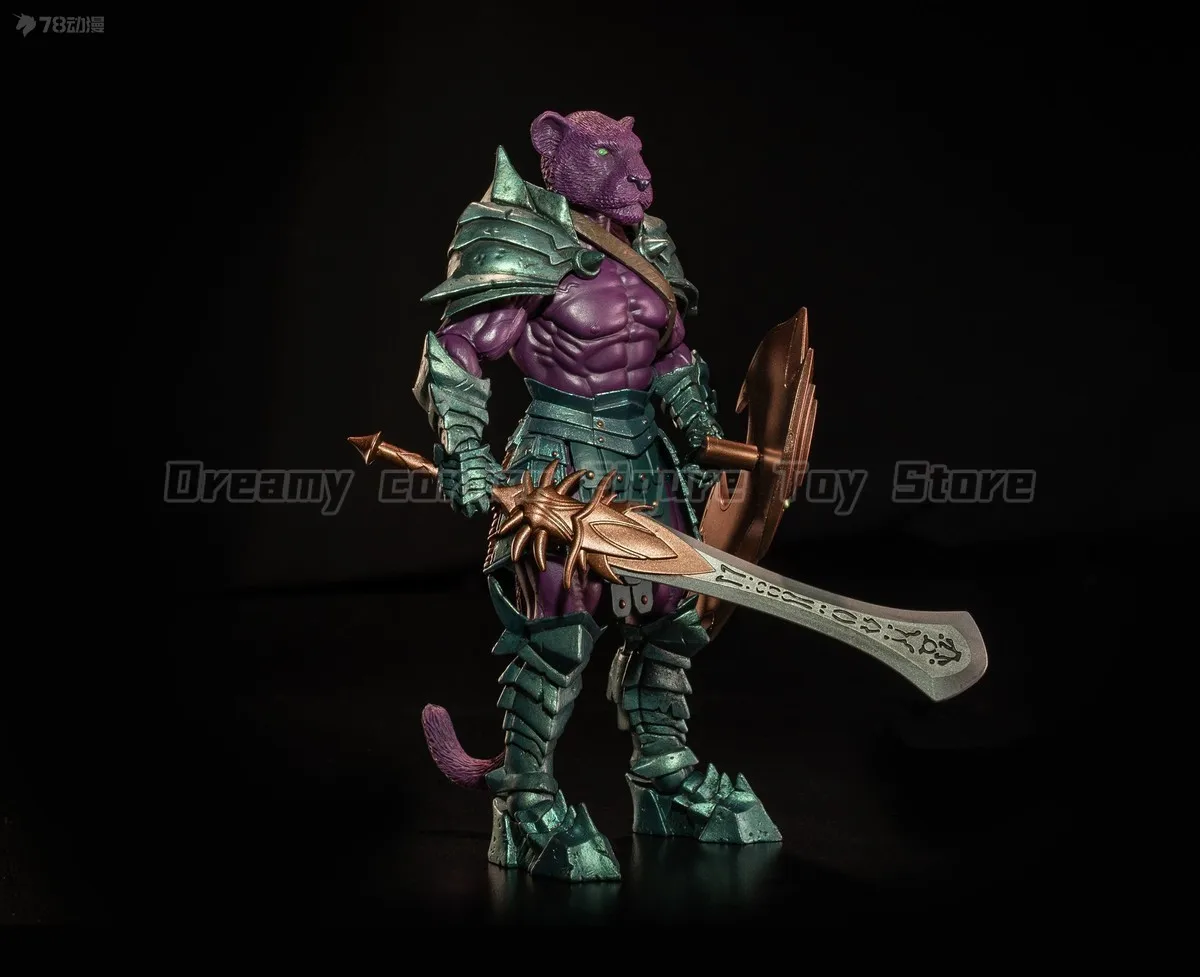 【ในสต็อก】ต้นฉบับสี่ Horsemen Studios Mythic Legions Purrplor 1/12 ตัวเลขการกระทําของเล่นคอลเลกชัน