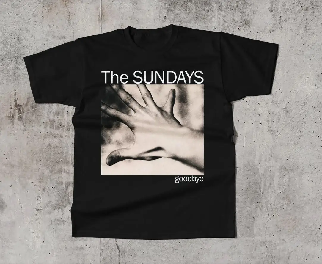The Sundays T-Shirt, Retro-Grafik-T-Shirts, 90er-Jahre-Band-T-Shirts, lockeres und atmungsaktives Sommer-T-Shirt für Herren und Damen