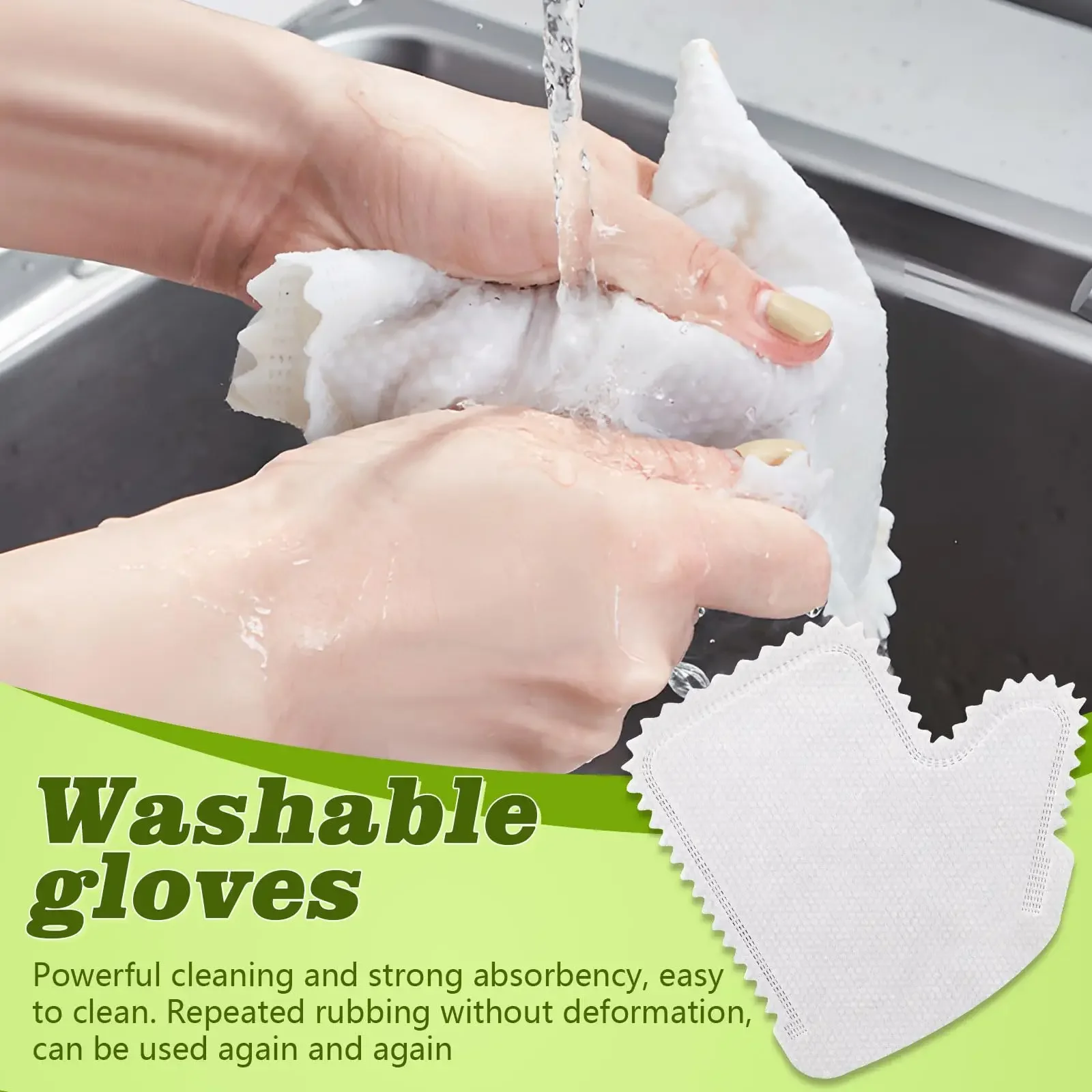 10-40pcs Multipurpose Washable Dusting Gloves Home Dust Removal Microfiber Gloves Washable Reusable Wet & Dry Kitchen Mitt