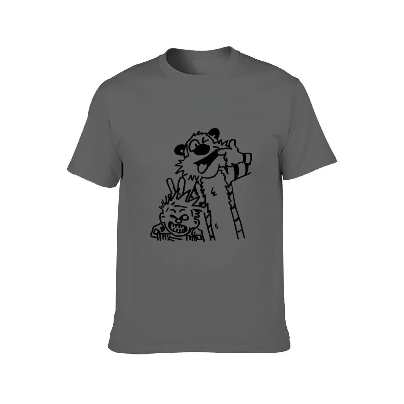 Calvin and Hobbs T-Shirt graphic shirts heavyweights anime mens clothing