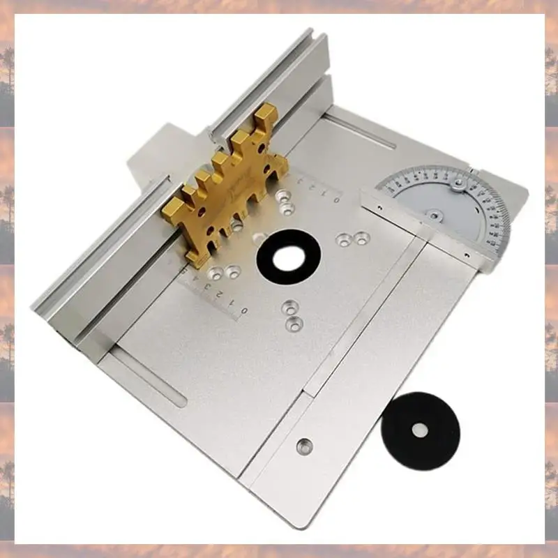 plaque-d'insertion-de-table-de-routeur-en-aluminium-mise-a-niveau-tendance-2025-avec-jauge-a-onglet-jauge-a-tenon-et-cloture-pour-etablis-coupe-de-routeur-a-bois