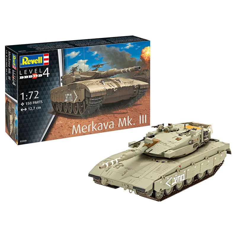 

Revell 03340 Merkava Mk. III 1/72 Scale Model Kit Collection Gift