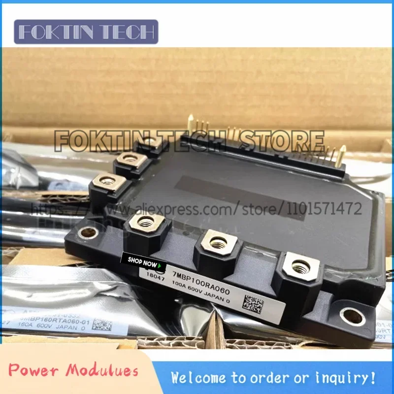 Módulo IGBT 7MBP100RA060 7MBP100RA060-01 7MBP100RA060-05 7MBP100RA060-09