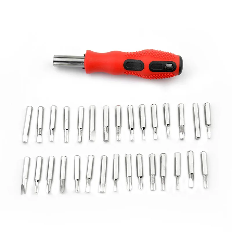 2024 new pattern 31 in 1/16 in 1 screwdriver cross repair tool pagoda screwdriver multifunctional screwdriver set