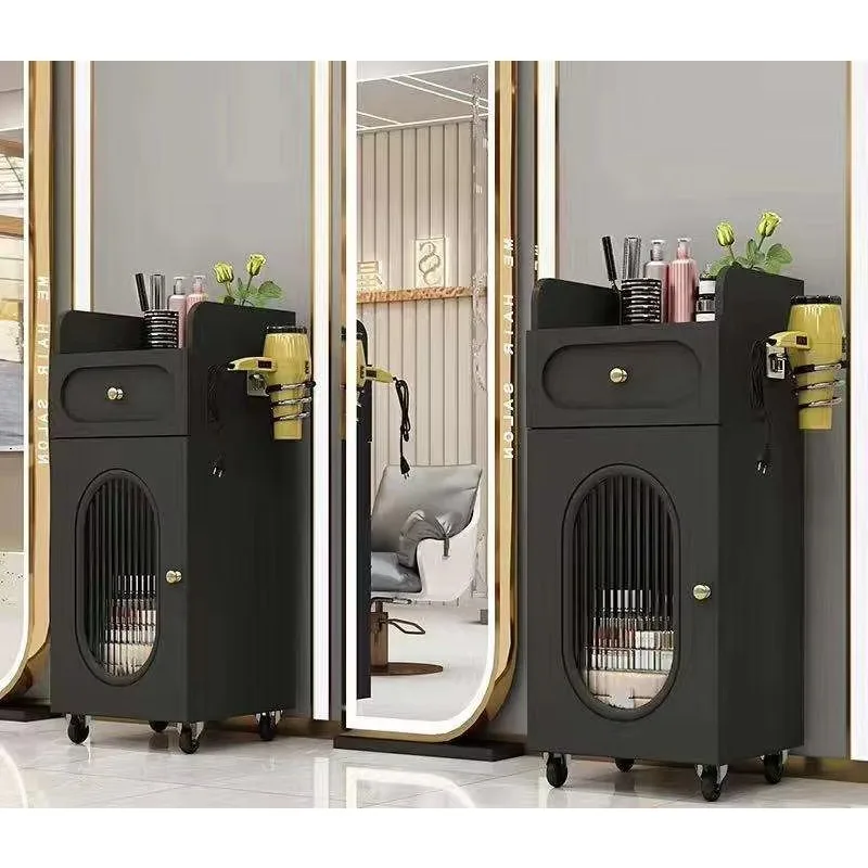 Professional Multifunctional Hair Salon Trolley Boutique Floor Locker