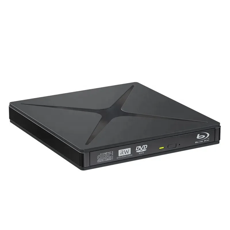 

USB 3.0 External Bluray Drive BD-R BD-ROM CD/DVD RW 3D Blu Ray Burner Writer Recorder for Laptop Computer PC Optical Drive