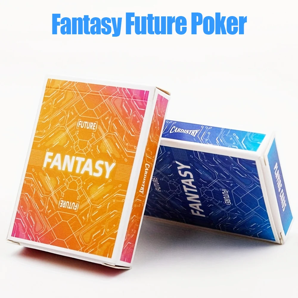 

Cool Technology Sense Playing Cards,Square frosted texture Collection Poker Card , Club Cards Board Games 54PCS