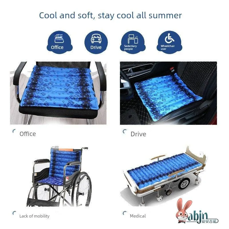 

Water Cooling Pad No-Water Needed Anti-Decubitus ly Person's Water Bag Cuion Breathable Care Ice Pad Butt Ice Sea...