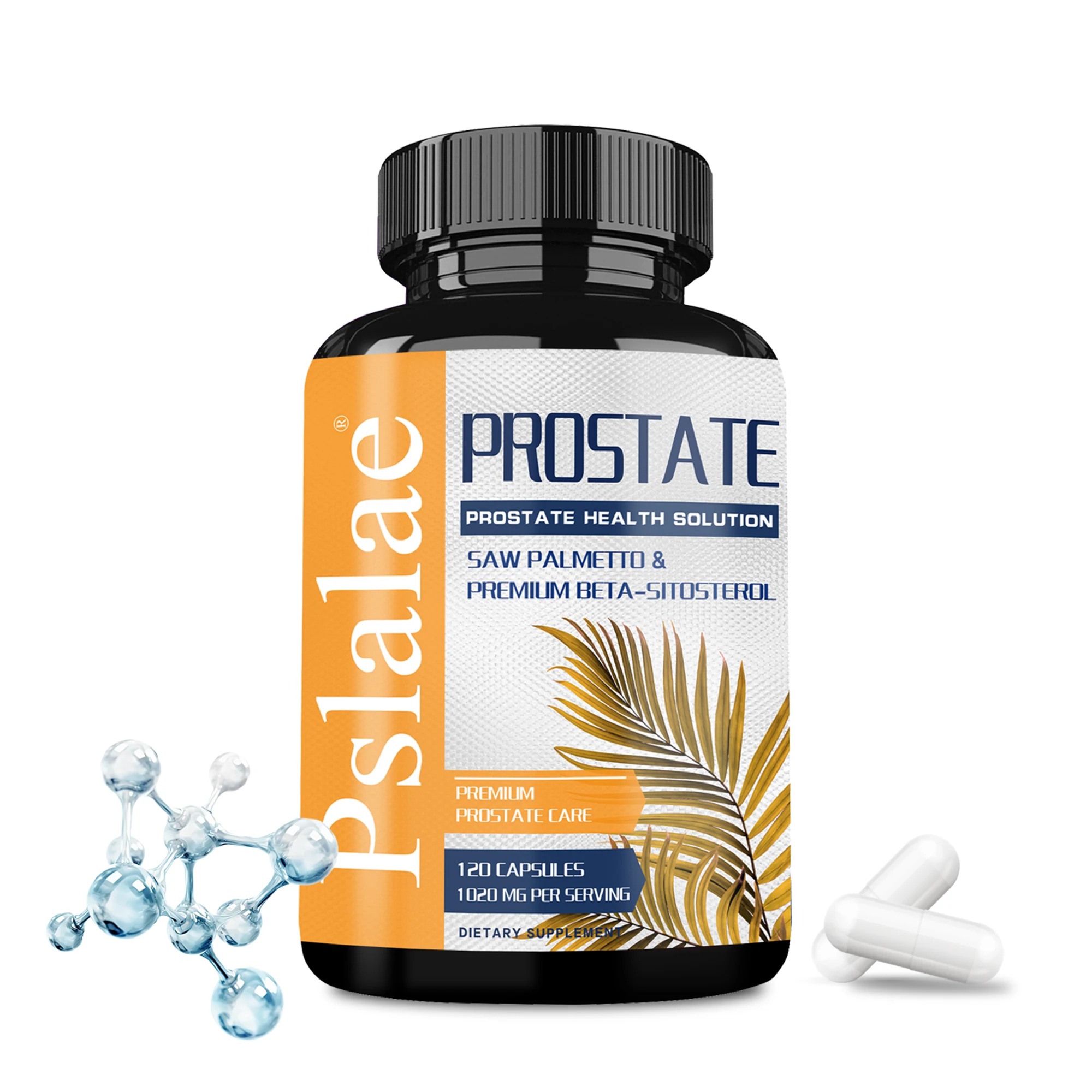 

Prostate Capsules - Saw Palmetto, Supports Men's Prostate Health and Relieves Bladder and Urinary Tract Problems