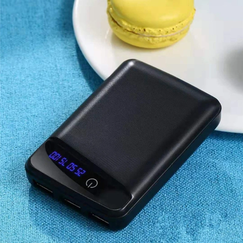 DIY Power Bank Boxes 3x18650 Battery Fast Charger Outer Cases Plastic Shells 3USB Ports Input Battery Not Included