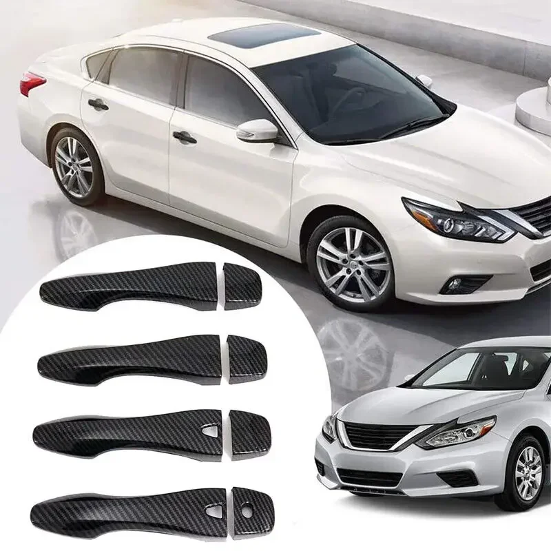 For Nissan Altima 2013 2014 2015 2016 2017 2018 Car Door Handle Cover Sticker Moulding Trim Exterior Protective Accessories