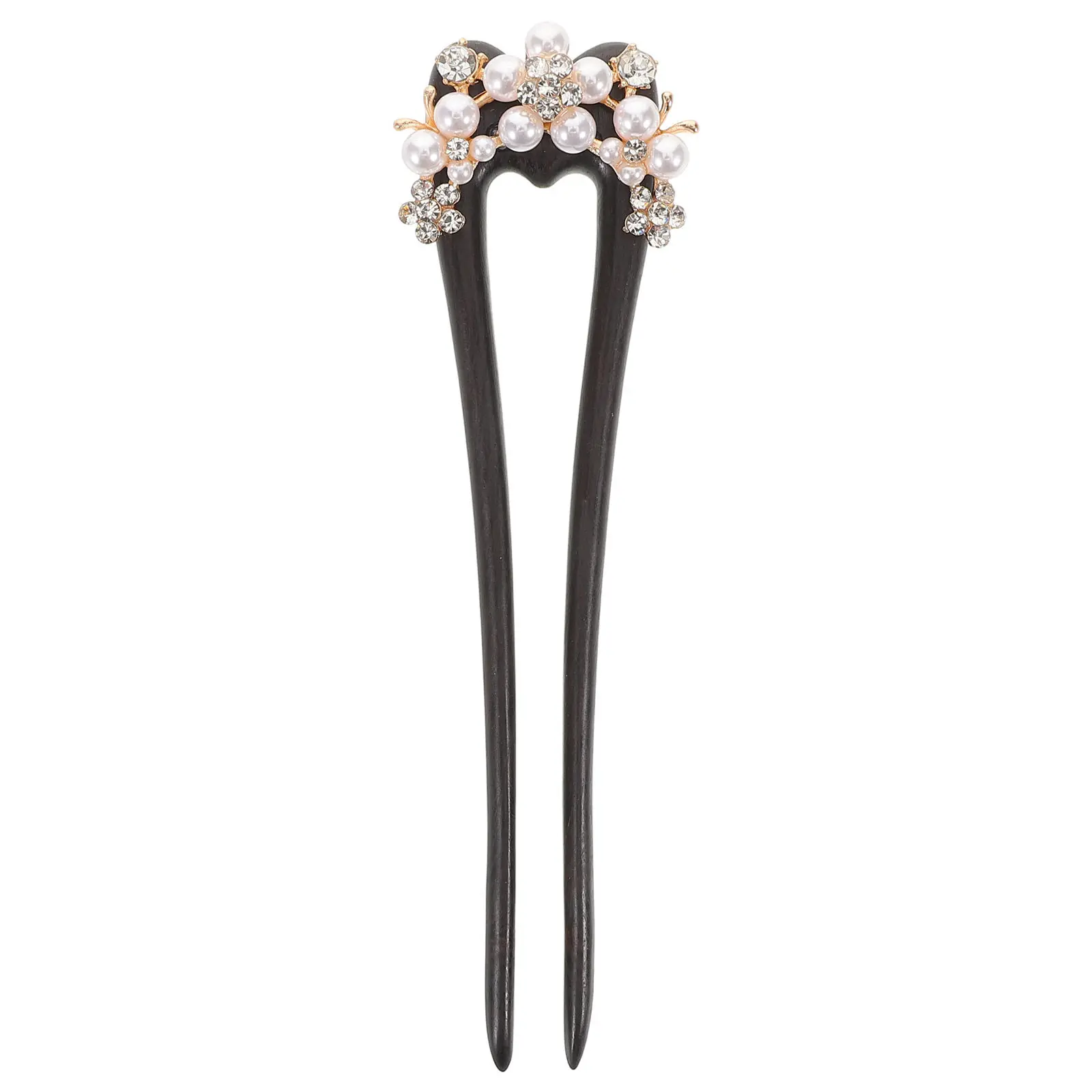 

Chinese-Style Hair Pins Wooden U Shaped Chignon Forks For Women Vintage Bun Styling Tools Hair Accessories Updo Sticks