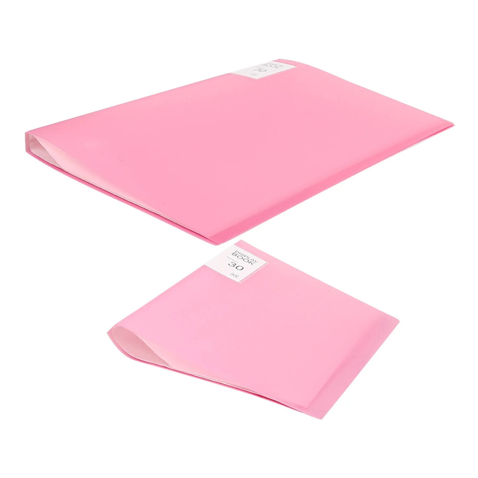 

2 Books Diamond Art Portfolio Pink A4 30pg A3 30pg Storage ganizer SplashProof Lightweight Durable Office School diamond art