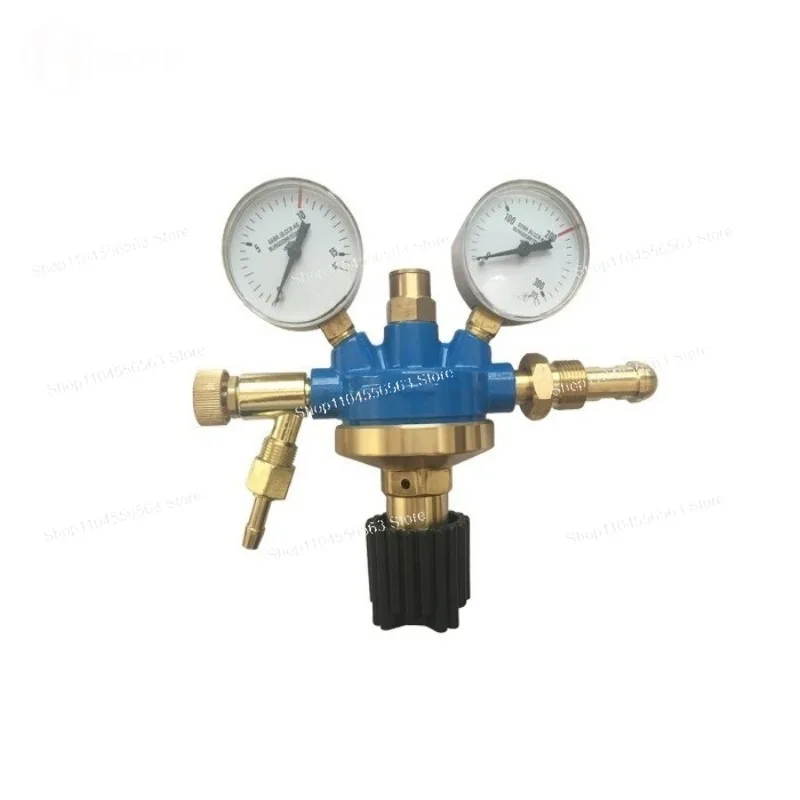 European-Style Large Full-Copper Multi-Gas Regulator – Pressure Reducer for Shipbuilding Welding & Metal Heat Treatment