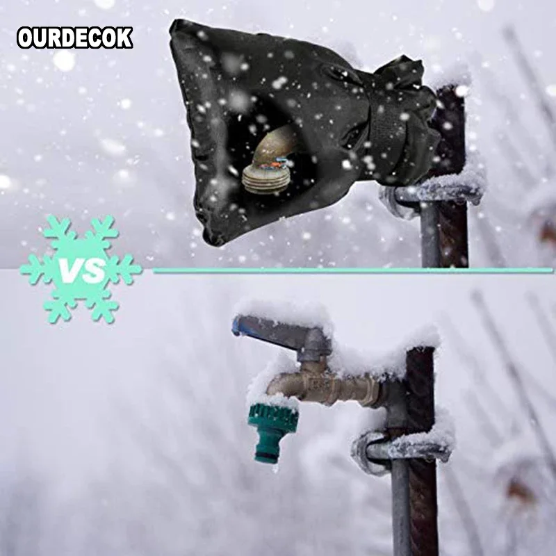 

Faucet Cover Antifreeze Protective Cover Winter Saving Tap Faucet Frost Protection Cover Saving Tap Cover Accessories