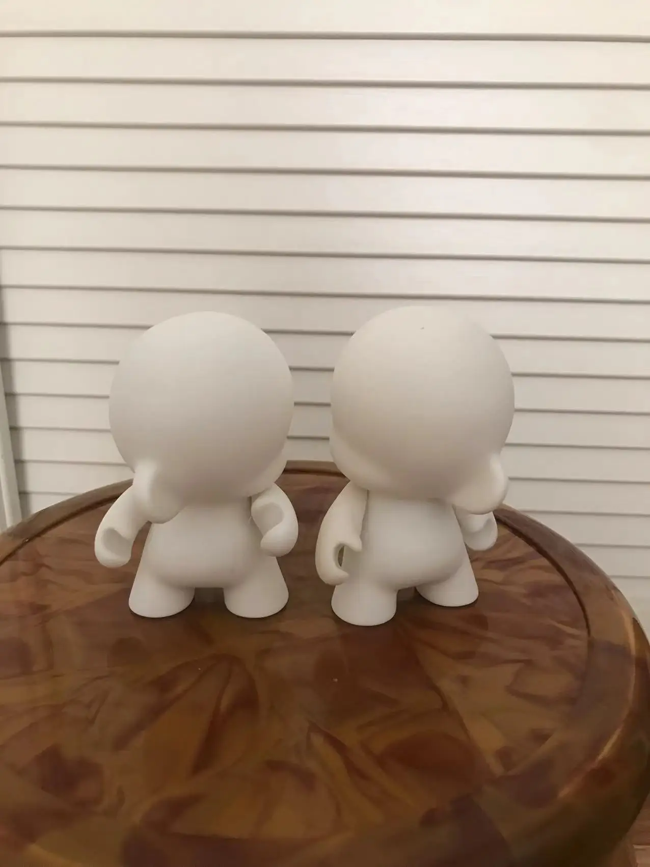 10pcs 4inch Kidrobot Blank Munny DIY Paint Vinly Doll Action Figure With Opp Bag For Birthday and Christmas Gifts