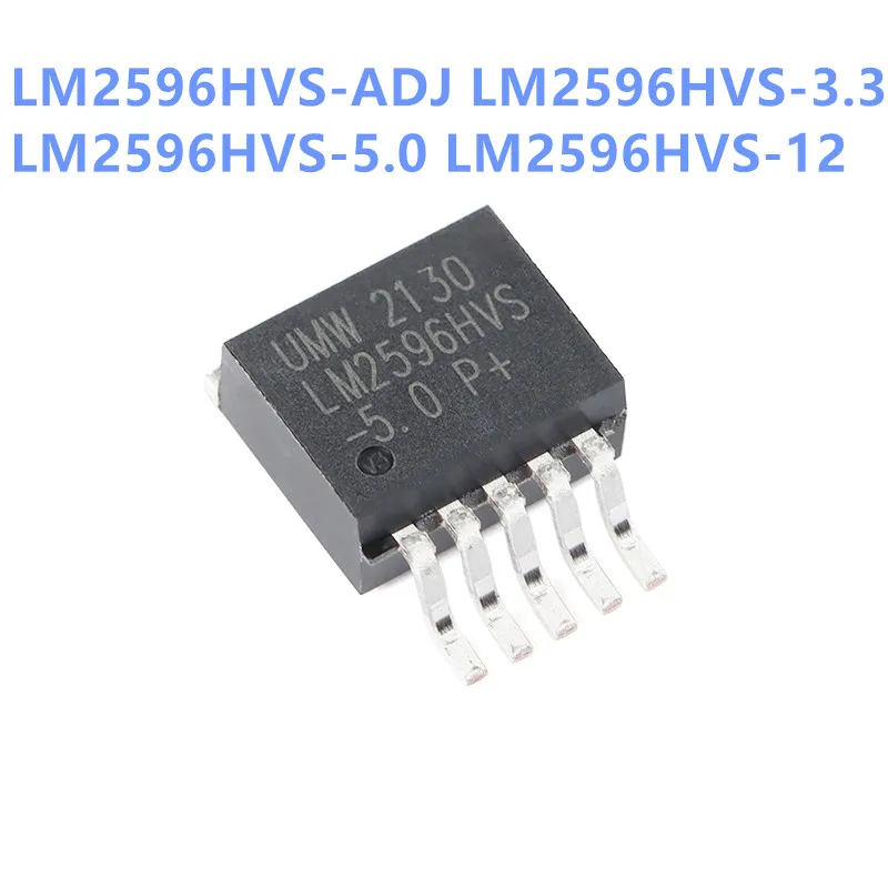 

10PCS LM2596HVS-ADJ LM2596HVS-3.3 LM2596HVS-5.0 LM2596HVS-12 TO-263-5 NEW