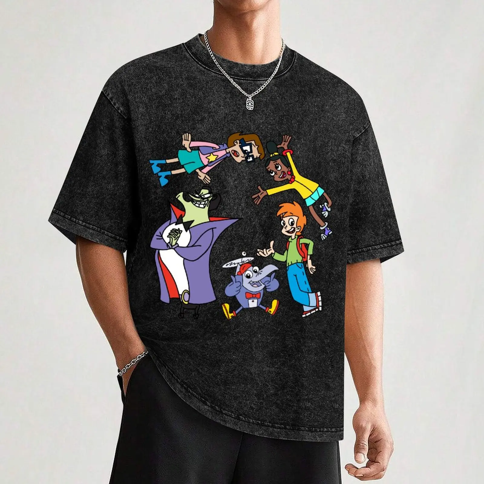 Cyberchase Digit, Hacker, Inez, Jackie, Matt Combo Set T-Shirt Holiday Simple Tee Shirt
