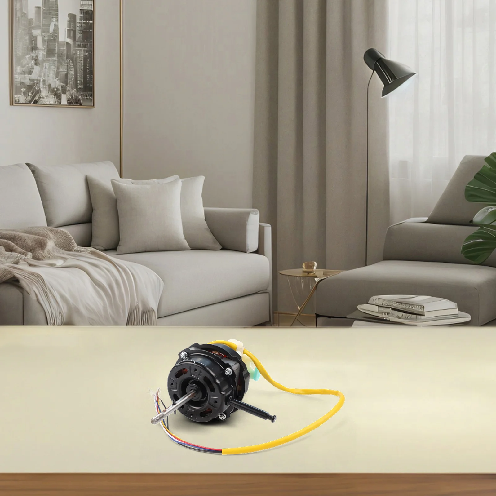 As Shown Floor Fan Motor for Double Ball Bearing Easy Maintenance Energy Efficient Enhances Air Circulation For 18 Inch Fan