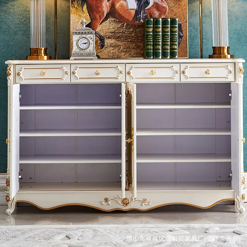 Simple storage rack multi-layer ultra-large capacity entrance cabinet